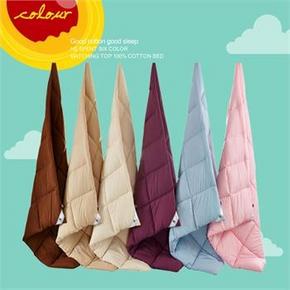 当当优品 4斤素色羽丝加厚冬被 150*200  69元包邮