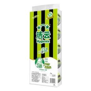 微信端：Hygienix 洁云 柔韧270节 卷纸x10卷 折9.95元(19.9，2件5折)