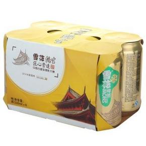 微信端# 雪花啤酒（Snowbeer）8度纯生330ml*6听 19.9元