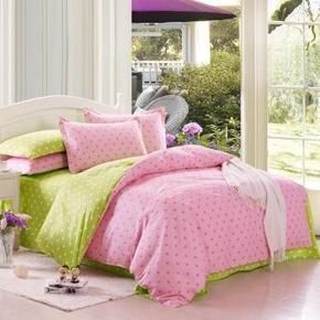 胜伟 床品家纺 高支棉斜纹双人四件套 1.5/1.8米床 约85元(169，199-100)