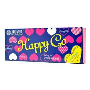 HYDRON 海昌 Happy GO 月抛隐形眼镜 6片装 38元包邮