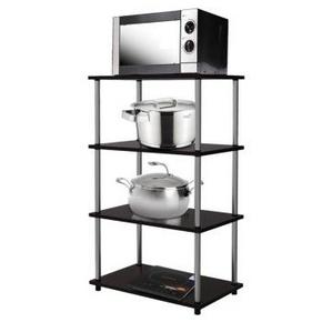 双箭 SJ-8044 四层多用置物架 黑胡桃色 折50元(99，199-100)