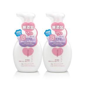 COW 牛牌 牛乳石碱无添加泡沫洁面乳 200ml*2瓶装   62元包邮(72-10券)