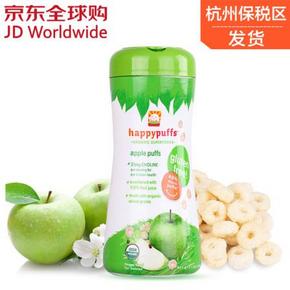 美国禧贝 有机苹果泡芙圈 60g 9月以上 折10元(19.9，199-100)