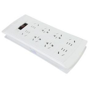 手机端：突破(TOP) 8位智能防过载 1.8米插座 23.9元(29.9，2件8折)