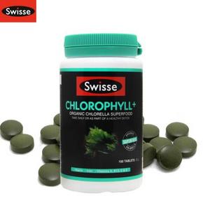 手机端：Swisse 有机叶绿素片 100粒 澳洲进口 89元包邮