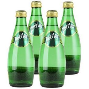 手机端：巴黎水Perrier 气泡矿泉水 玻璃瓶装330MLx24瓶 约69元(119，199-100)