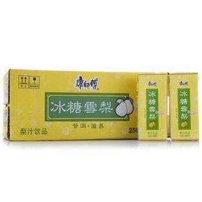 康师傅 冰糖雪梨250ml x24盒 箱装 19.9元