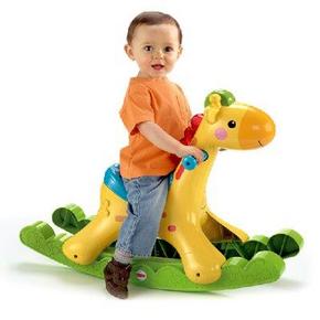 限地区#Fisher-Price 费雪 Y9155 声光摇摇长颈鹿 195元(536，折扣+用券)