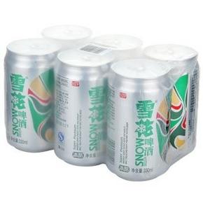 雪花啤酒(Snowbeer) 冰酷330mlx6听 9.9元