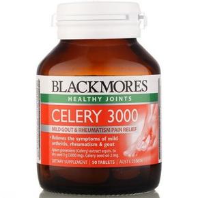 澳佳宝(Blackmores)芹菜精胶囊3000 50片 59.9元(可355-155)
