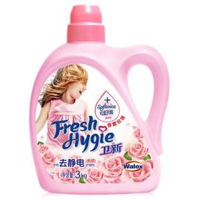限地区：卫新 衣物去静电柔顺护理剂 香薰玫瑰3KG  14.9元