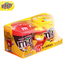 华南/华东# 德芙巧克力 mms 牛奶花生100g*2+送挂件 折11.5元(22.9，2件5折)