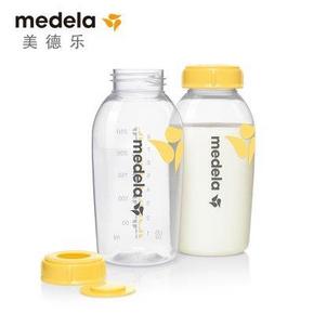 美德乐 奶瓶 250ml*2个+日康 RK-3770 硅胶小软匙 73元包邮（103-30）
