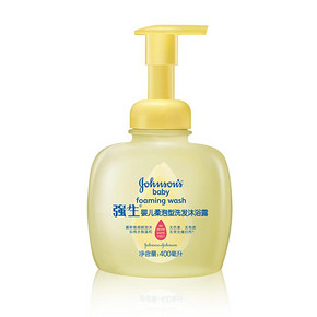 华北站# 强生 婴儿柔泡型 洗发沐浴露400ml 折18元(35.9，2件5折)