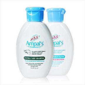 Ampais 恩贝氏 宝宝洗发露120ml+儿童沐浴露120ml 16元包邮