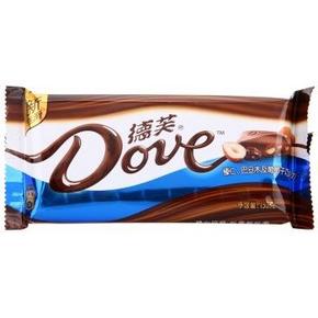 德芙 榛仁巴旦木葡萄干巧克力150g 8元(24，买赠+满减)