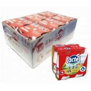 手机端：Lactel 兰特 超高温瞬时灭菌 全脂牛奶 200ml*24瓶 59元