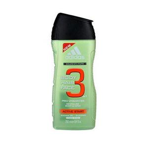 Adidas 阿迪达斯 男士3合1沐浴露 人参啟動250ml  19.9元(2件包邮)