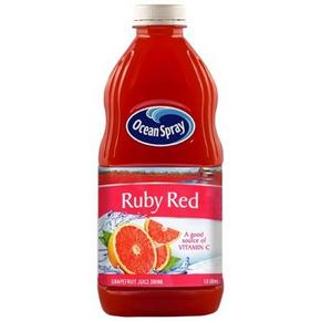 Oceanspray 蔓越莓 西柚果汁 1.5L  9.9元(19.9，199-100)